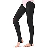 Stelle Girls Women Stirrup Tights Ultra Soft Dance Tights for Ballet, Gymnastics, School (Little Kid/Big Kid/Women)