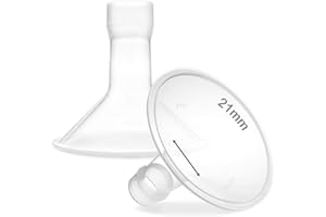 Nenesupply 21mm Flange Breastshield Compatible with Lansinoh Pump Parts and Breastpumps. Replacement to Lansinoh Flange 21mm Breastshield. Work with SignaturePro SmartPump Manual