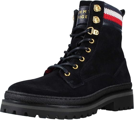 tommy hilfiger classic lace up boots