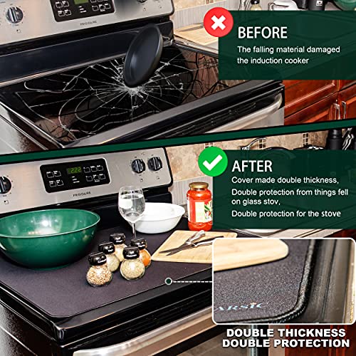 Larsic Stove Cover Protects Electric Stove Washer Dryer Top. Anti