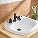 BWE Waterfall 8-16 Inch 3 Holes Two Handle Oil Rubbed Bronze Commercial Bathroom Sink Faucet Lavatory Widespread