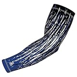 Football Arm Sleeve for all sports Baseball Basketball Bowling or Other Activities. Youth and Adult sizes in 8 Color Options. For Men and Women. By B-Driven Sports. 12mmGH compression.