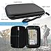 7 inch Hard Shell Carrying Case GPS Bag with USB Cable Car Charger Mesh Pocket GPS Navigation Pouch for 6 - 7 inch Garmin Nuvi Tomtom Magella