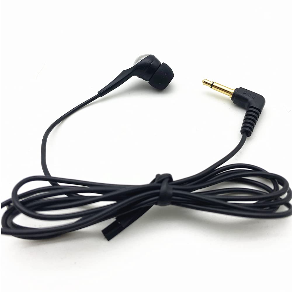Single Side Earphone In-ear Mono Earbuds Wired Headphones for iPhone, iPod, iPad, Samsung,Radio