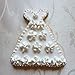 LILIAO Wedding Dress Cookie Cutters Set - 5 Piece - Short Sleeve Wedding Dress, Fish Tail Skirt, Braces Skirt, Strapless V-Neck Dress Sleeveless Dress - Stainless Steel
