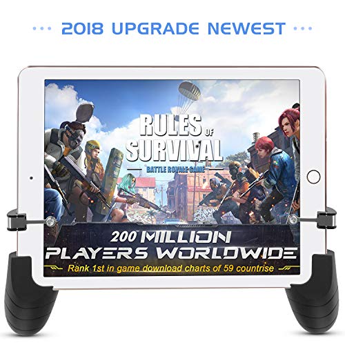 AnoKe Tablet Controller – Tablet Game Trigger/Mobile Gaming Controller for PUBG Compatible with Android Tablet iOS (2 Controller)