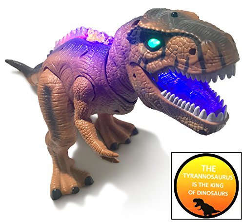 image for Warp Gadgets - Remote Control LED Brown T-Rex Dinosaur 19 Inches - Wal