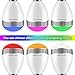 LightStory Bluetooth Light Bulb Speaker, 8W E26 Base RGB Color Changing LED Music Bulb, Multicolor Wireless Bluetooth Stereo Speaker Bulb