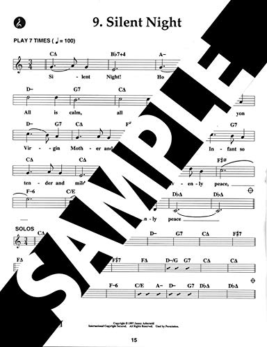 Jamey Aebersold Jazz -- Jazz Holiday Classics, Vol 78: Book & Online Audio (Jazz Play-A-Long for All Instrumentalists and Vocalists, Vol 78) - Thumbnail 4