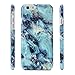 iPhone 6 Case, GMYLE Snap Cover Glossy for iPhone 6 / 6s (4.7 Display) - Blue Marble Pattern Slim Hard Back Case