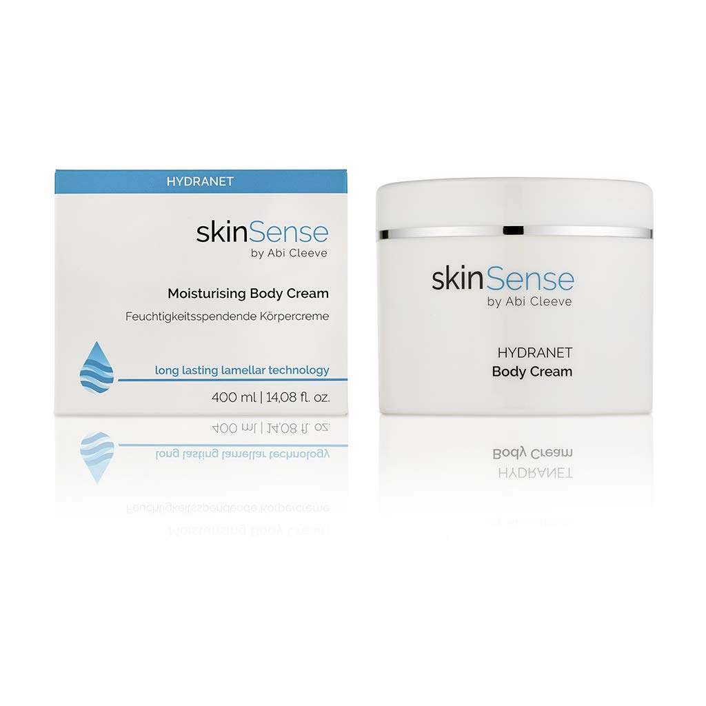 SkinSense Hydranet Body Cream 400ml, Deep Moisture Body Lotion, Body Moisturiser for Men and Women, Intense Moisturiser for Dry Skin, Hydrating Skin Care