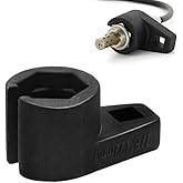 A ABIGAIL 22mm O2 Sensor Socket 7/8 Inch Drive 3/8 Inch Square Drive Oxygen Sensor Tool