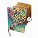 T-HAOHUA Hand Made Hardcover Kraft Paper Folding Photo Album, Pixar Up Movie Theme DIY Photo Album, Wedding & Anniversary Scrapbook
