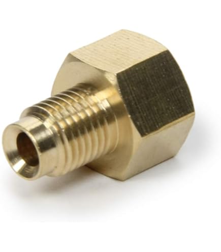 9/16-18 Male X 7/16-24 Female Inverted Flare Master Cylinder Brake Line Adapter