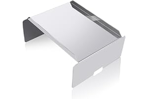 Hiorucet BCA012 Grill Heat Baffle Diffuser Replacement Parts for Traeger Pro Series 34 / Pro Series 22, Pit Boss, Z Grill, Camp Chef and Many More Pellet Grills, Flame Tamer Heat Deflector 37721001.