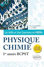 Les  mille et une questions de la physique-chimie en prépa