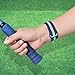 Maledan Sport Bands Replacement for Fitbit Versa/Versa Lite/Special Edition Women Men, Small, Blue/Teal