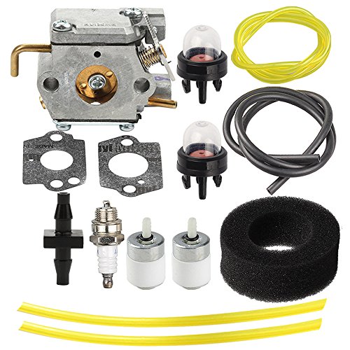 Harbot 753-04408 Carburetor with Tune Up Kit for Troy Bilt TB320BV TB310QS Yard Man YM320BV YMGBV3100 YM1000 YM1500 YM300 YM400 Ryobi MTD 320BVR RGBV3100 Blower 753-04144