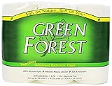 Green Forest Bath Tissue, Double Roll, 2-Ply, 12 Rolls