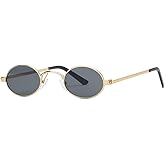 kimorn Sunglasses Small Round Metal Frame Oval Candy Colors Unisex Sun Glasses K0577