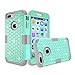 iPhone 7 Plus Case, Anna Shop Studded Rhinestone 3in1 Shockproof Hybrid [Heavy Duty] Full body Protective Case, Hard PC+Silicone Protective High Impact Defender Case Cover For Apple iPhone 7 plus