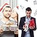 HOFASON Christmas Toilet Paper 2 Rolls - Real Toilet Paper / Funny Christmas Decoration - Happy New Year Santa - Novelty Joke Humor Gag