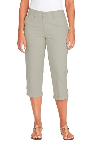 gloria vanderbilt roll cuff capri