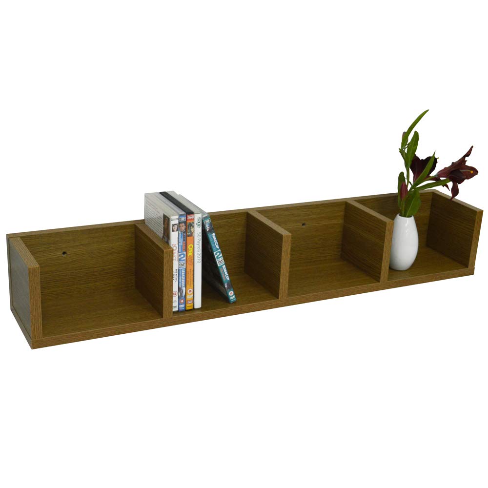 Watsons Virgo 84 Cd 56 Dvd Blu Ray Video Multimedia Wall Storage Shelf Oak Buy Online In Andorra At Andorra Desertcart Com Productid