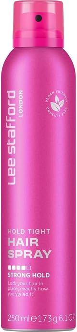 Lee Stafford Hold Tight Hair Spray Strong Long Lasting Hold Styling Anti Frizz