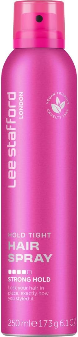 Lee Stafford Hold Tight Hair Spray Strong Long Lasting Hold Styling Anti Frizz