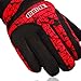 GVDV Waterproof Men Women Winter Ski Skiing Snow Warm Gloves (Red)