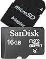 サンディスク Sandisk microSDHC 16GB Class4 SD変換アダプター付属 並行輸入 バルク品