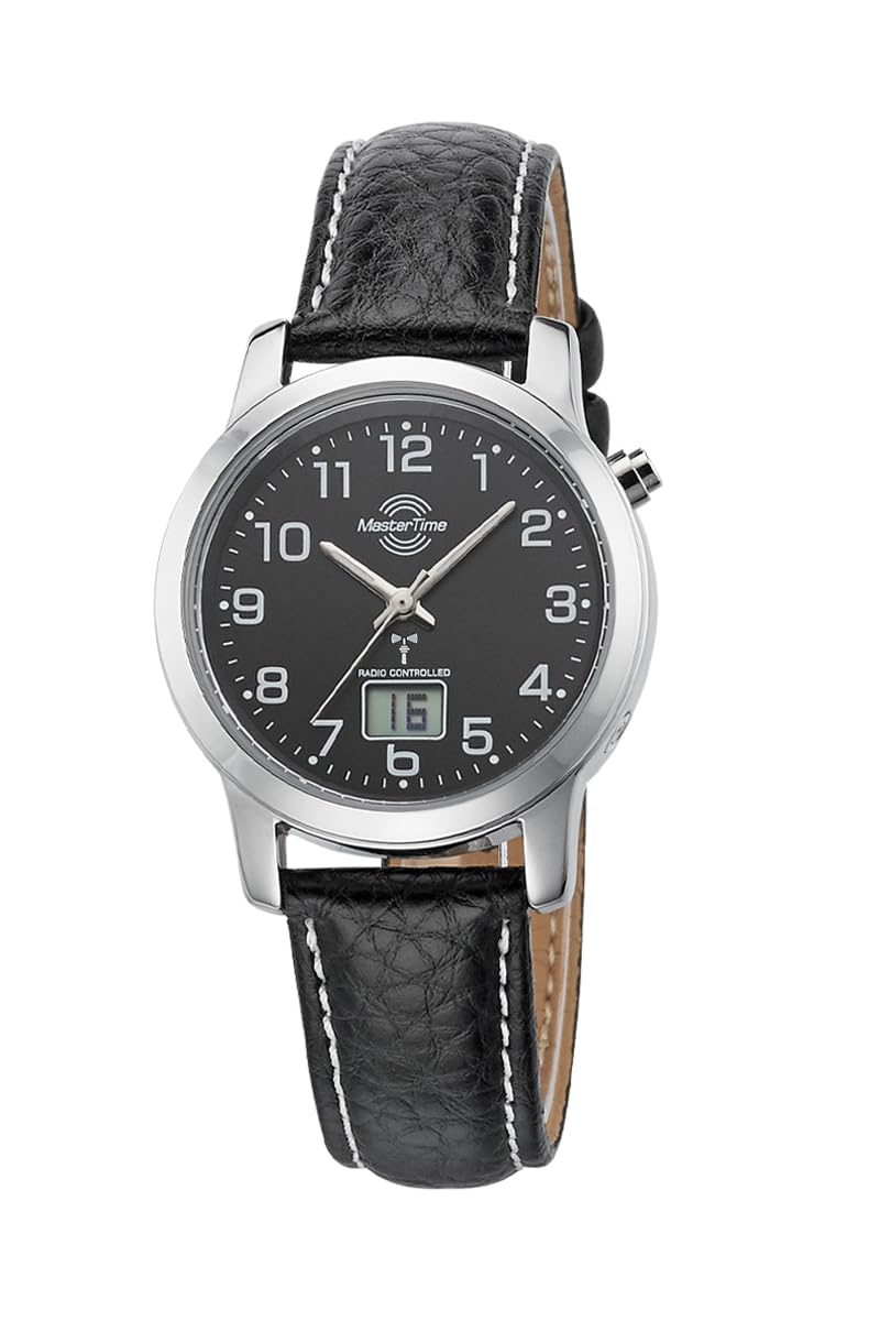 MTLA-10577-24L Funk Quartz Women's Watch Analogue Digital with Leather Strap, Strap.