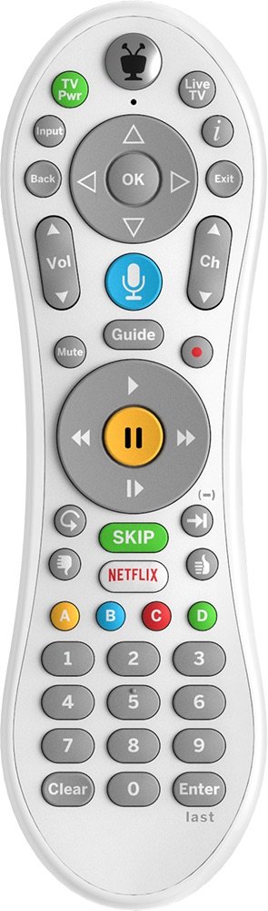 TiVo C00303 VOX remote Streaming Media Player, White by TiVo