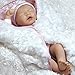 Paradise Galleries Reborn Baby Doll in Silicone Vinyl, 17.5 Inch Sleeping Newborn Girl Baby Bundles: I Love Naps, 7-Piece Ensemble