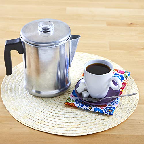 3 GAU+00745+Aluminum+Coffee+Percolator+Silver