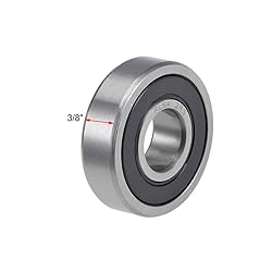 uxcell RLS4-2RS Deep Groove Ball Bearings 1/2-inch