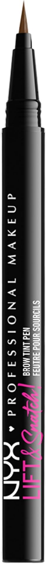 NYX Lift & Snatch Brow Tint Pen Brunette 1ml Smudge Transfer Resistant view 6