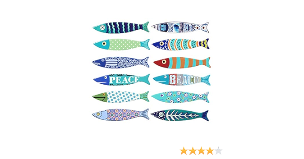 Art Deco Home - Iman Nevera x12 Peces 13 cm - 10632SG