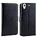 LK for HTC Desire 626 / 626s Case, Luxury PU Leather Wallet Case Flip Cover Built-in Card Slots Stand For HTC Desire 626 / 626s-BLACK