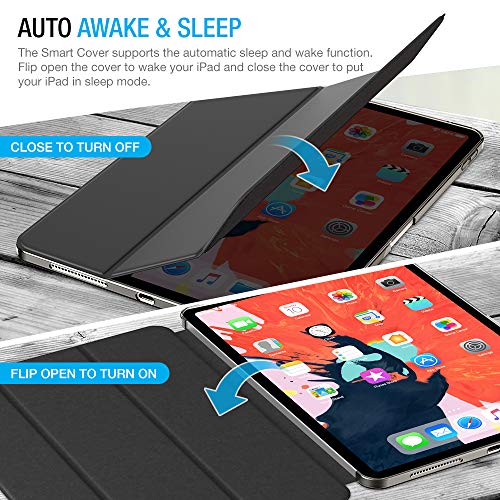 Maxboost iPad Pro 12.9 Case, Designed for iPad 12.9 Inch 2018 3rd Gen ONLY Translucent Matte Frosted - //coolthings.us