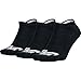 Nike SB No-Show Mens Socks (3 pair pack) - Black