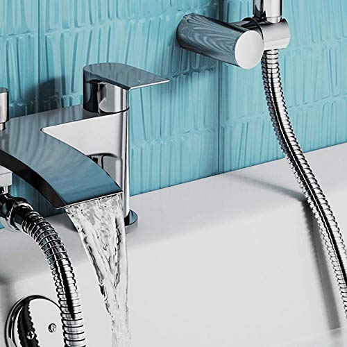 Shower Hose WATER BOGER 79 Inches Flexible Stainless Steel Extra Length, Handheld Shower Hose Pipe for Bathroom Shower Sprayer Hose Replacement with Brass Insert, Polished Chrome - Thumbnail 5
