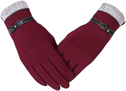Womens Running Touchscreen Winter Warm Gloves,iPhone Gloves, Texting Gloves for Smartphones