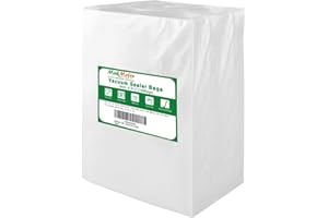 MakMeFre 100 Quart Size 4mil 8x12Inch Vacuum Sealer Bags for Food,BPA Free,Heavy Duty,Sous Vide Vaccume Safe,Universal Design Pre-Cut Vacuum Seal Bags