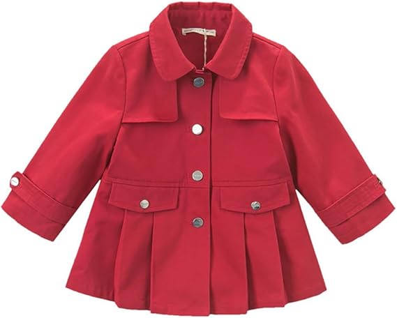 infant red coat
