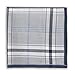 Selected Hanky 100% Cotton Men's Handkerchiefs 6 Piece Gift Set