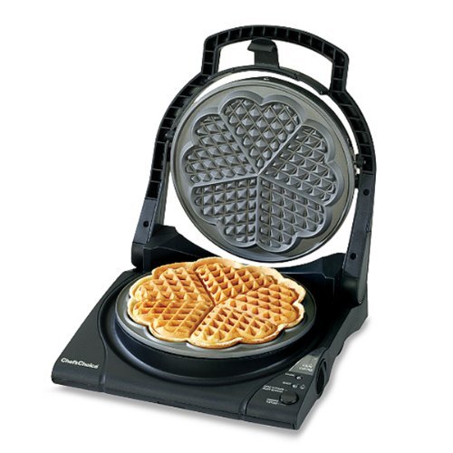 The Wafflecone Express By Chef's Choice Wafflepro Five of Hearts M840 Electric Waffle Maker