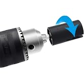 Hexagonal Drill Bit Tuning Peg Winder For Electric Acoustic Guitar Bass String Change Maintenance, Attaches to Power Screwdriver or Power Drill