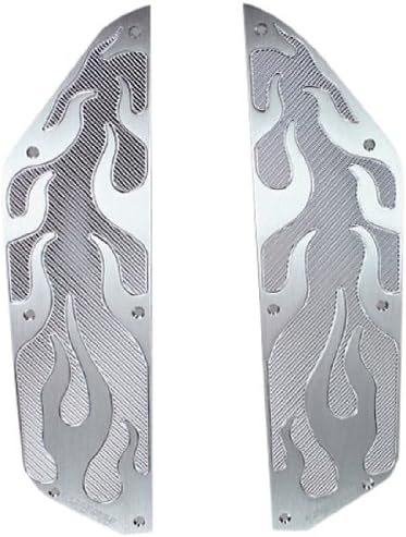 Madmax ズーマーx Cncフレアーステップボード シルバー バイクパーツ バイク用品 Mm19 0280s 人気上昇中